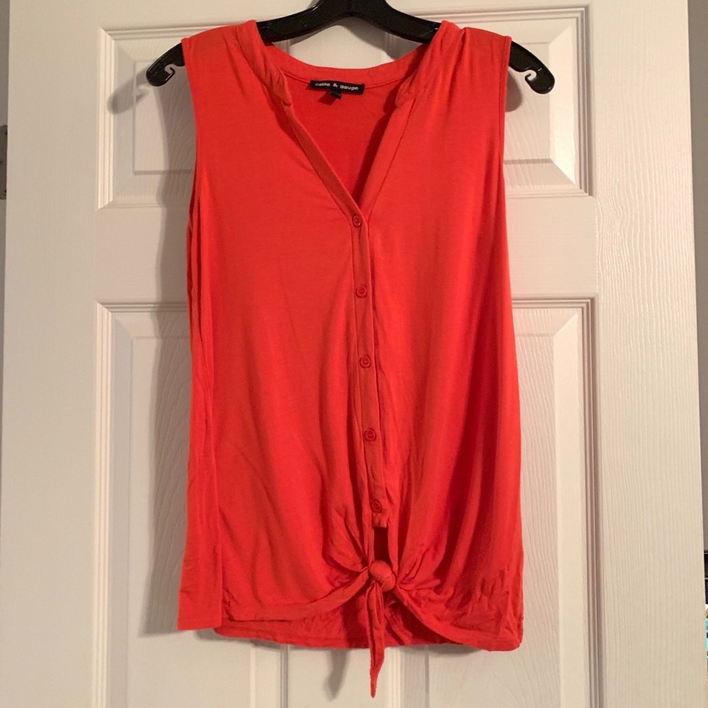 Cute Cable & Gauge Top